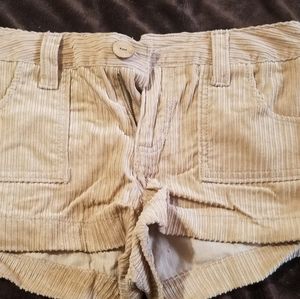 Women's Corduroy Khaki OP shorts NWT